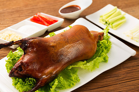 食品传统文化特色北京烤鸭图片