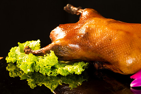 鸭肉影棚拍摄肉菜北京烤鸭背景