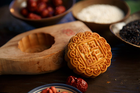 传统文化甜食模具月饼图片