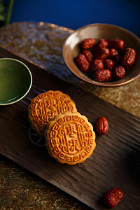 传统节日食品月饼图片