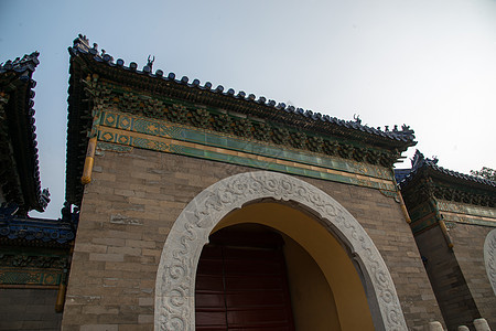 古典风格白昼北京天坛图片