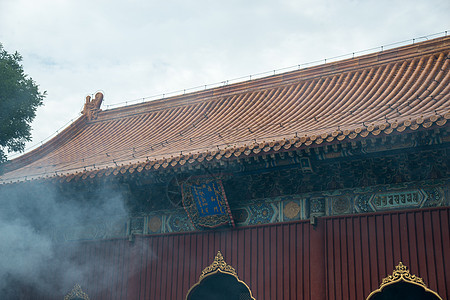 建筑历史北京雍和宫图片