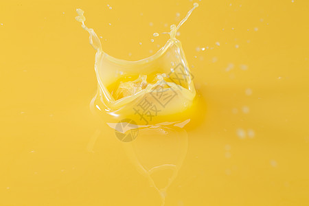食品饮料静物水花橙汁图片