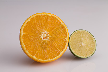 维生素橙子和柠檬图片