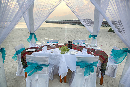 户外凉亭自然美印度洋群岛风景马尔代夫海景背景
