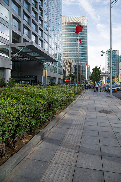 著名景点北京金融街图片