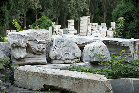 北京旅游建筑传统文化北京圆明园背景