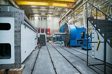 安全生产月展板机器设备工厂车间背景