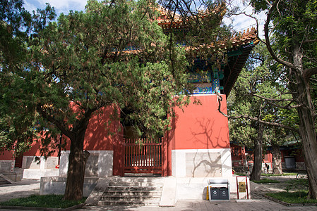 古典风格东亚建筑北京雍和宫图片
