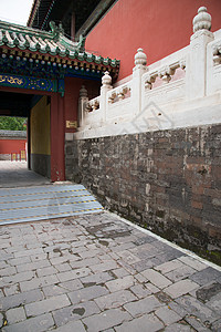 古老的远古的首都北京雍和宫高清图片