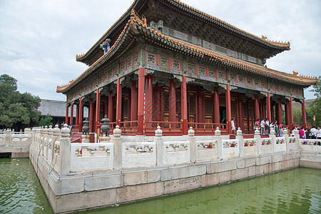 旅游胜地古老的神圣北京雍和宫图片