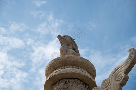 传统文化花纹图案旅行华表图片