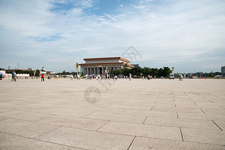 人造建筑东亚水平构图北京广场背景图片