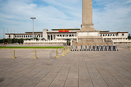 庄重无人都市风景北京人民英雄纪念碑图片