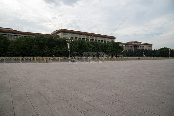 无人白昼摄影北京广场图片