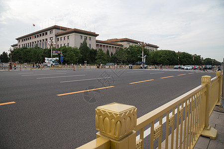 亚洲首都旅游胜地北京广场背景图片