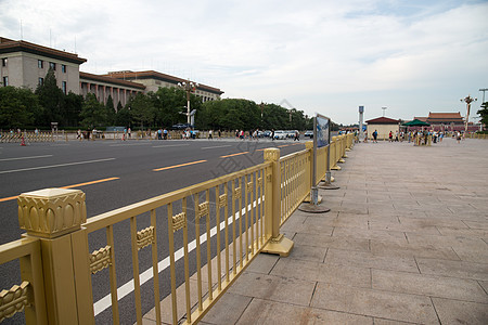 建筑外部建筑彩色图片北京广场背景图片