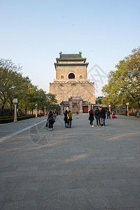 地标建筑古典式保护北京钟鼓楼图片