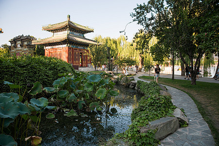 首都建筑外部保护北京北海公园图片