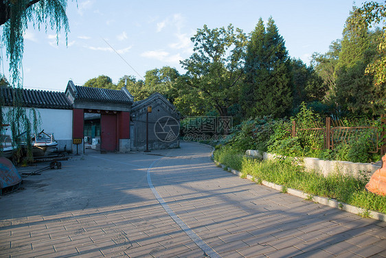 历史庭院城市北京北海公园图片