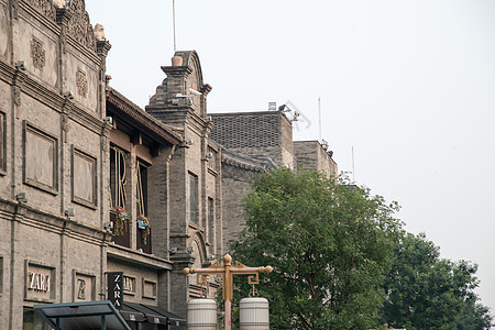 亚洲建筑远古的北京前门大街图片