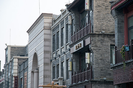 街道大栅栏商店北京前门大街图片
