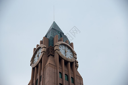 繁华白昼旅游北京王府井背景图片