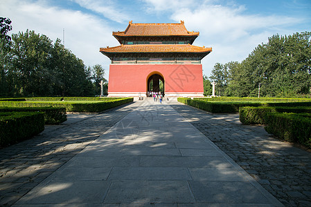 北京十三陵定陵地宫文化遗产亚洲北京十三陵背景