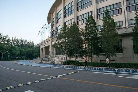 体育场馆建筑外部工人体育场北京工人体育馆背景