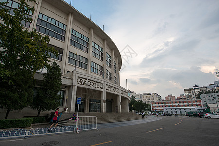 户外路工人体育场北京工人体育馆图片