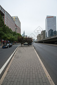 摩天大楼主干路户外北京CBD建筑图片