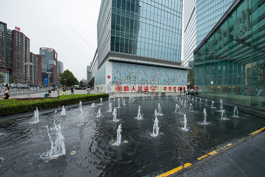 旅游建筑外部街道北京国贸图片