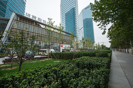 高层建筑户外新的北京国贸图片