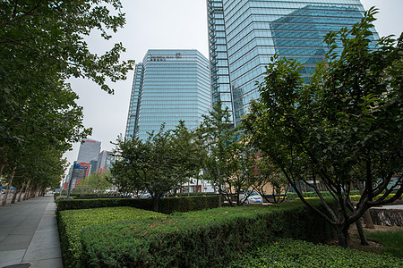 办公大楼街道北京国贸高清图片