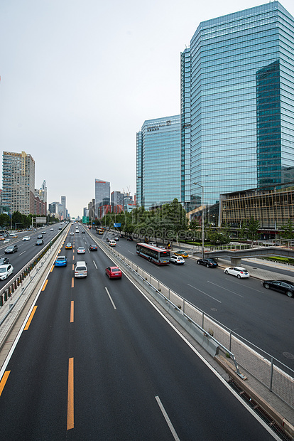 华贸城市交通北京CBD建筑图片