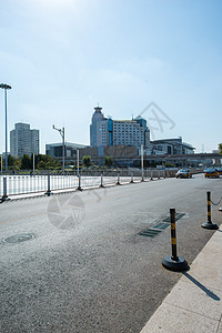 旅游胜地路彩色图片北京西直门建筑群图片
