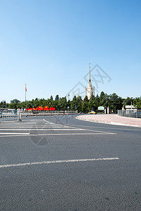 机动车路城市北京西直门建筑群图片