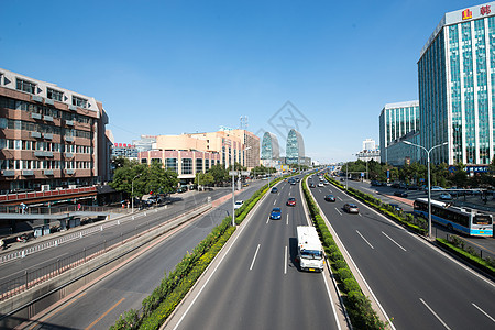 城市市中心水平构图北京西直门建筑群图片