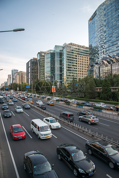 市区公路首都北京东直门图片