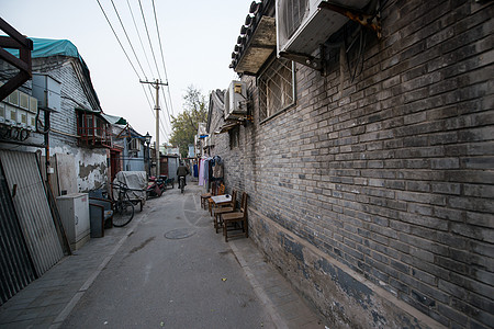 环境旅游目的地习俗北京胡同高清图片