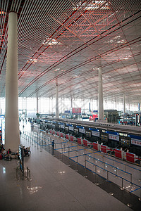 无法辨认的人航空业通道北京首都机场图片