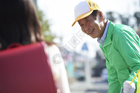 学校道路的安全援助图片