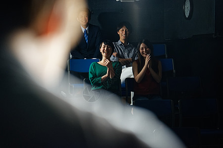 盛会演艺人员男人们剧院公司背景图片