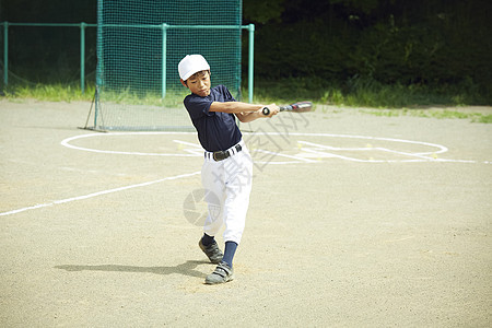 肖像儿童上级男孩棒球男孩实践的打击画象图片