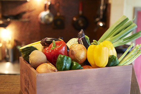 营养物质菜贩健康木盒蔬菜图片
