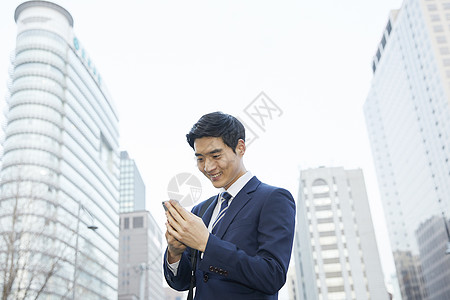 大街手机举起商人生活韩国人图片