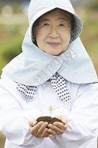 植物学植物人蔬菜与农业幼木的男图片