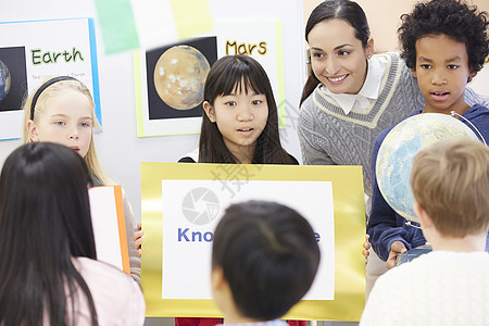 国际学校小学生交流学习图片