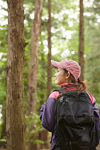 享受休假文稿空间女户外休闲图片