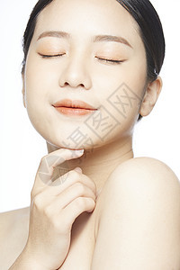 护肤女性肌肤保湿图片
